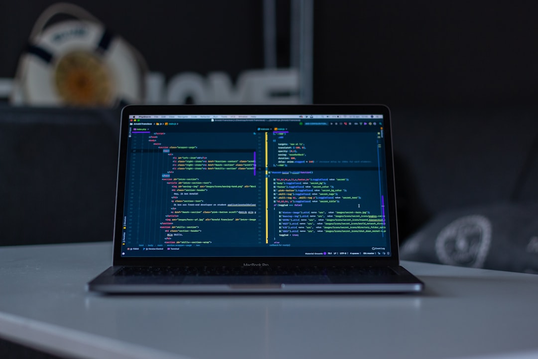 Monte Carlo option pricing code running on a laptop screen in Python