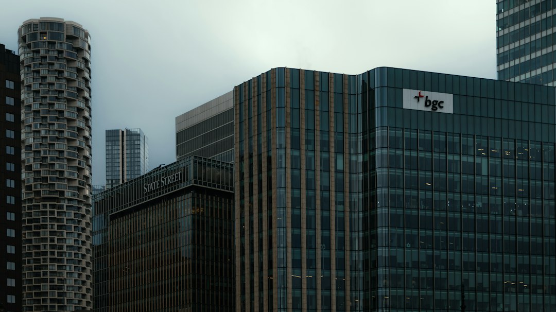 Financial district skyscrapers, illustrating what investment banking does for corporate clients